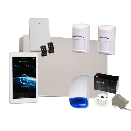 Bosch Alarm System Solution 3000 with 2 Wireless PIR + 7 Touchscreen