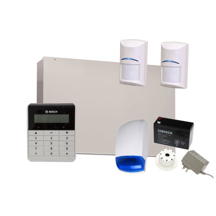 Bosch Alarm System Solution 2000 with 2 Pet PIR + Text Codepad