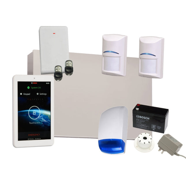 Bosch Alarm System Solution 3000 with 2 Wireless PIR + 7 Touchscreen