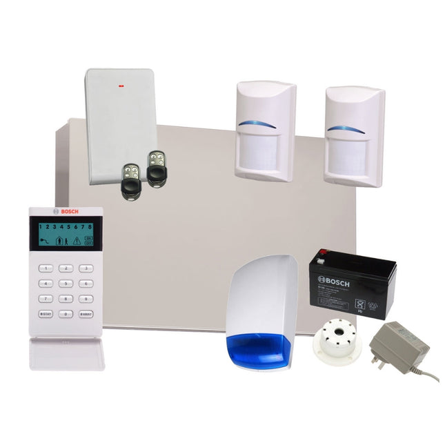 Bosch Alarm System Solution 3000 with 2 Wireless TriTech + Icon Codepad