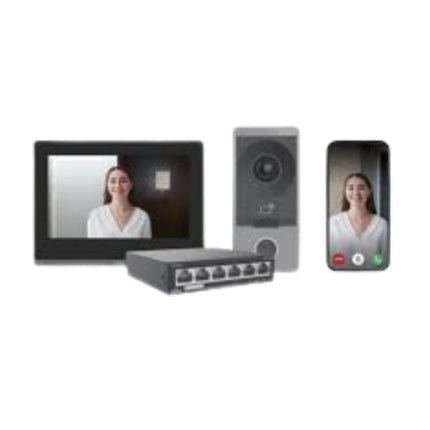 [UNV-KIT201S-327S-W] Uniview IP Intercom Kit White