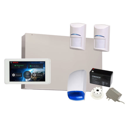 Bosch Alarm System Solution 2000 with 2 TriTech + 5 Touchscreen