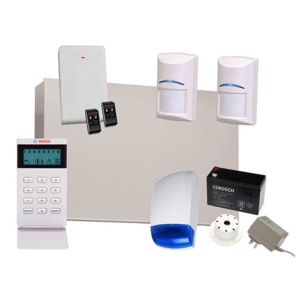 Bosch Alarm System Solution 3000 with 2 Wireless PIR + Icon Codepad