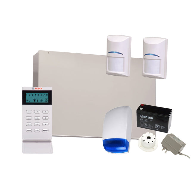 Bosch Alarm System Solution 2000 with 2 PIR + Icon Codepad