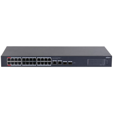 [DH-CS4228-24GT-240] Dahua 28 Port Layer 2 Cloud Managed Network Switch with 24 PoE Ports plus 2 Gigabit Uplink Ports and 2 SFP Ports