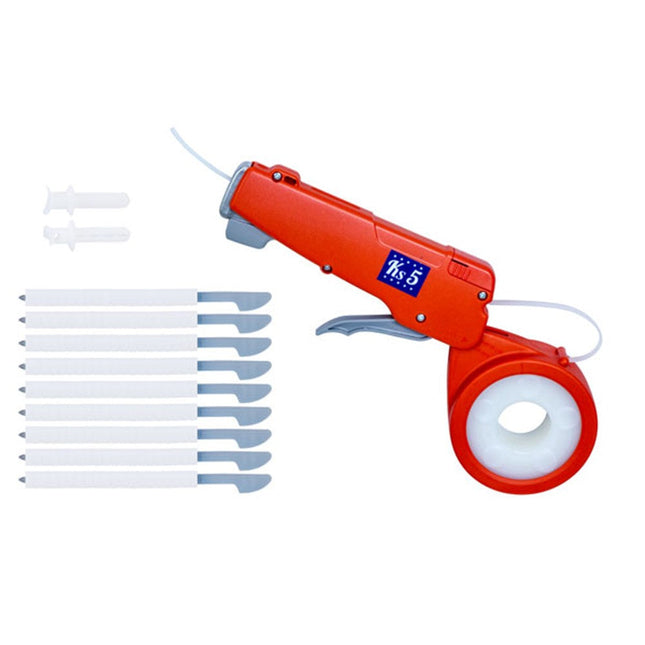 [K5510W] Cable Tie Gun Kit with White Spool