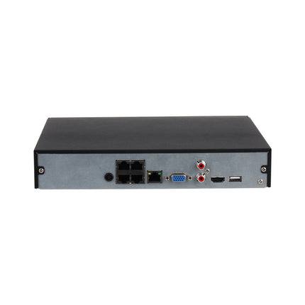 [DHI-NVR4104HS-P-AI/ANZ-2T] Dahua WizSense AI Series 4 Channel NVR with 4 PoE Ports 1 HDD Bay installed with 2TB HDD